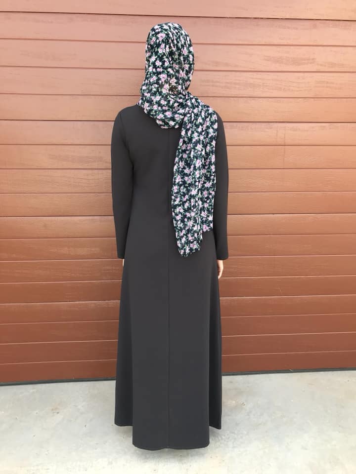 Plain A line Abaya Abayas Dresses Behind The Veil